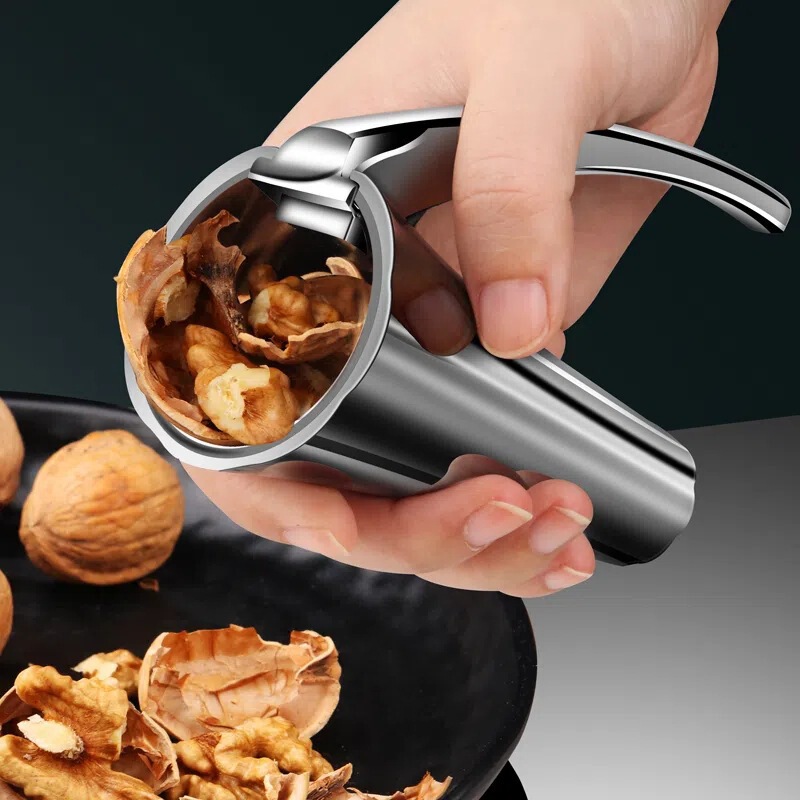 ヒッコリークリップ家庭用クルミ開口器クルミの神器を剥ぎ取ってナッツを剥ぎ取る道具クルミの開殻ペンチ|undefined