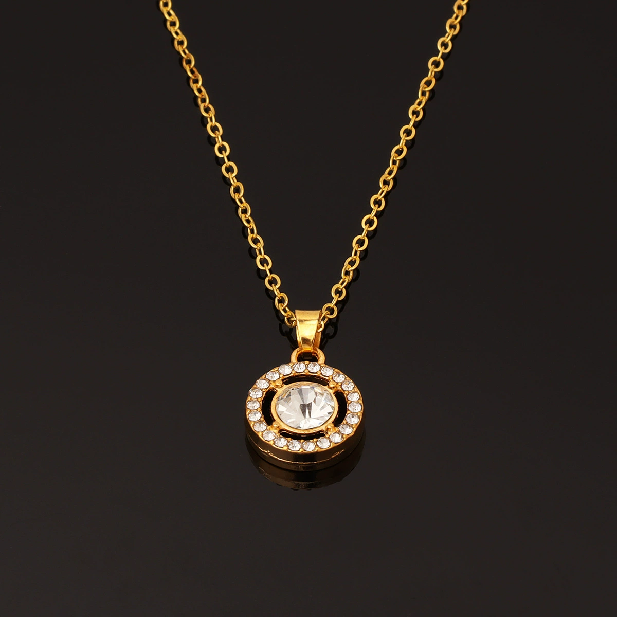 Jewelry, creative set, bracelet, necklace, chain, ring, 4 piece set, wholesale