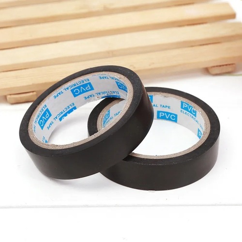 Electrical Tape PVC Insulated Flame-Retardant Black Tape, Appliance High-Voltage Waterproof Self-Adhesive Electrical Cloth