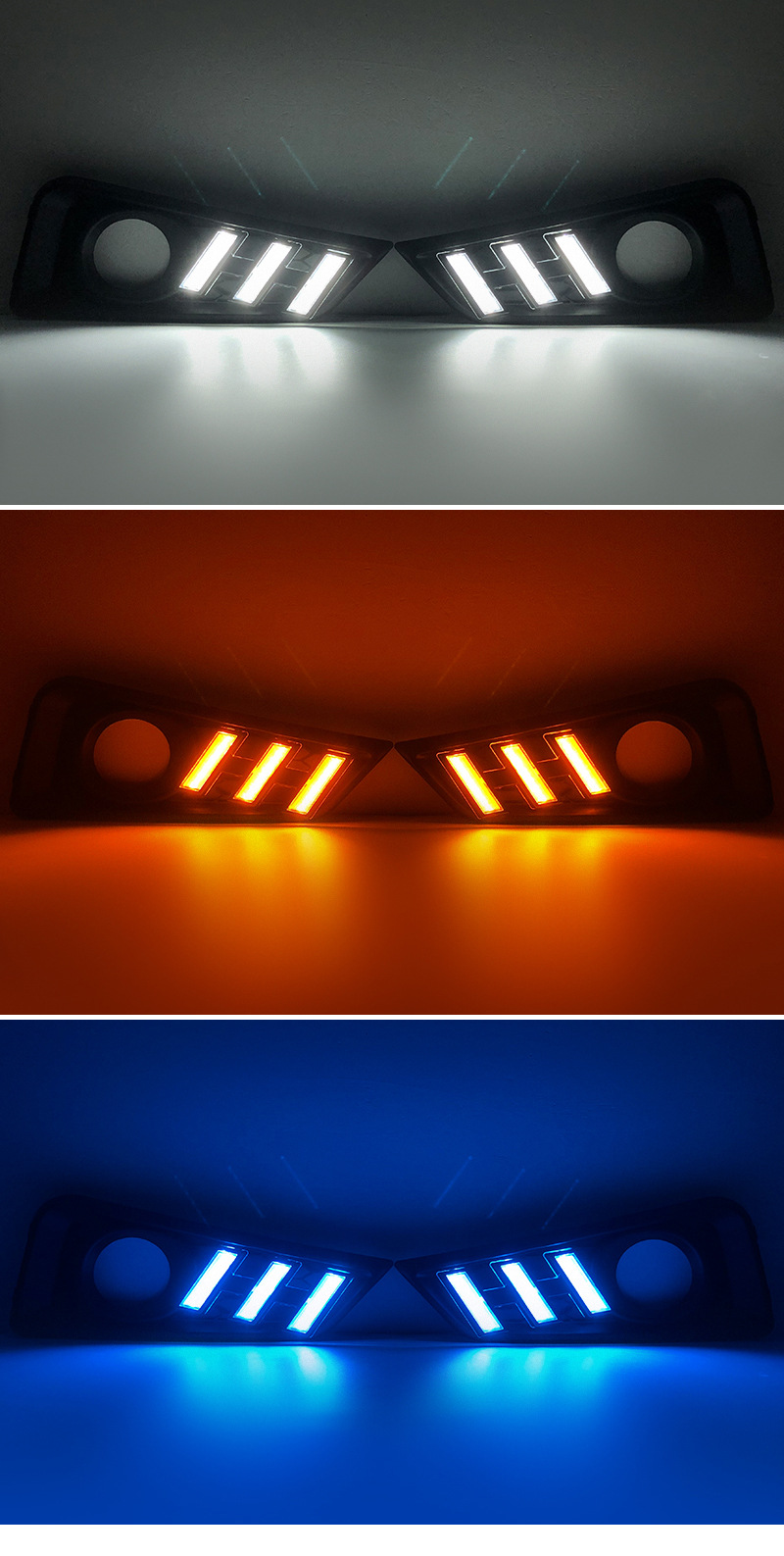 Suitable for Honda 15-19 Fengfan Daytime Running Lights Honda City Daytime Running Lights