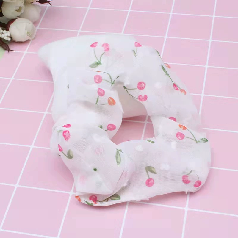 Корея волосы прожиг large intestine hair ribbon полосы галстук голова верёвка сеть красный девочка полный жир кишечника шарик волосы кольцо оптом