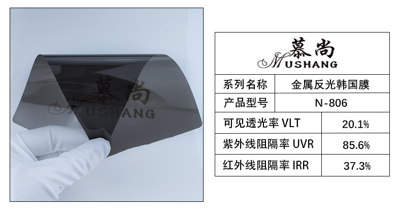 Car Film, High Heat Insulation, Explosion-Proof Solar Film, Car Window Film, Front Windshield Glass Film, Car Solar Film Wholesale