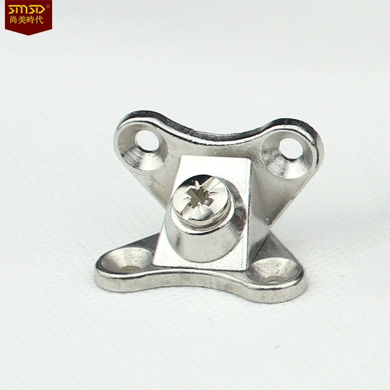 Hardware zinc alloy butterfly corner code connector cabinet wardrobe connection angle code partition bracket without opening three-in-one