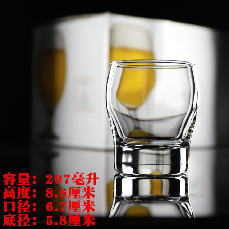 Libby vidrio sin plomo whisky taza Rock taza clásica taza de cóctel taza de licores taza Rock taza de hockey