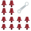 11/13 aluminum nail red single layer
