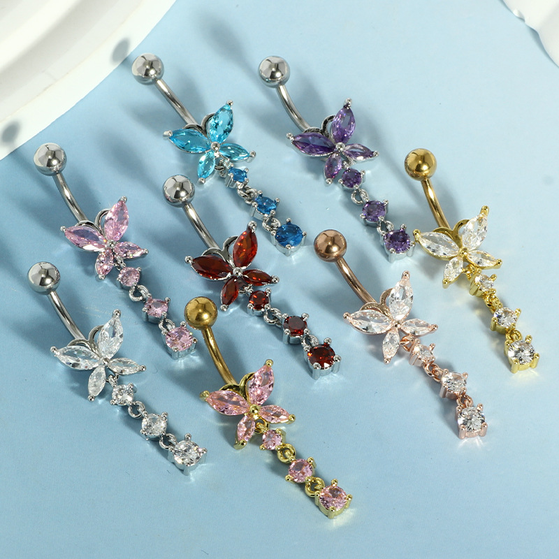 16G labret stud size and finish detail