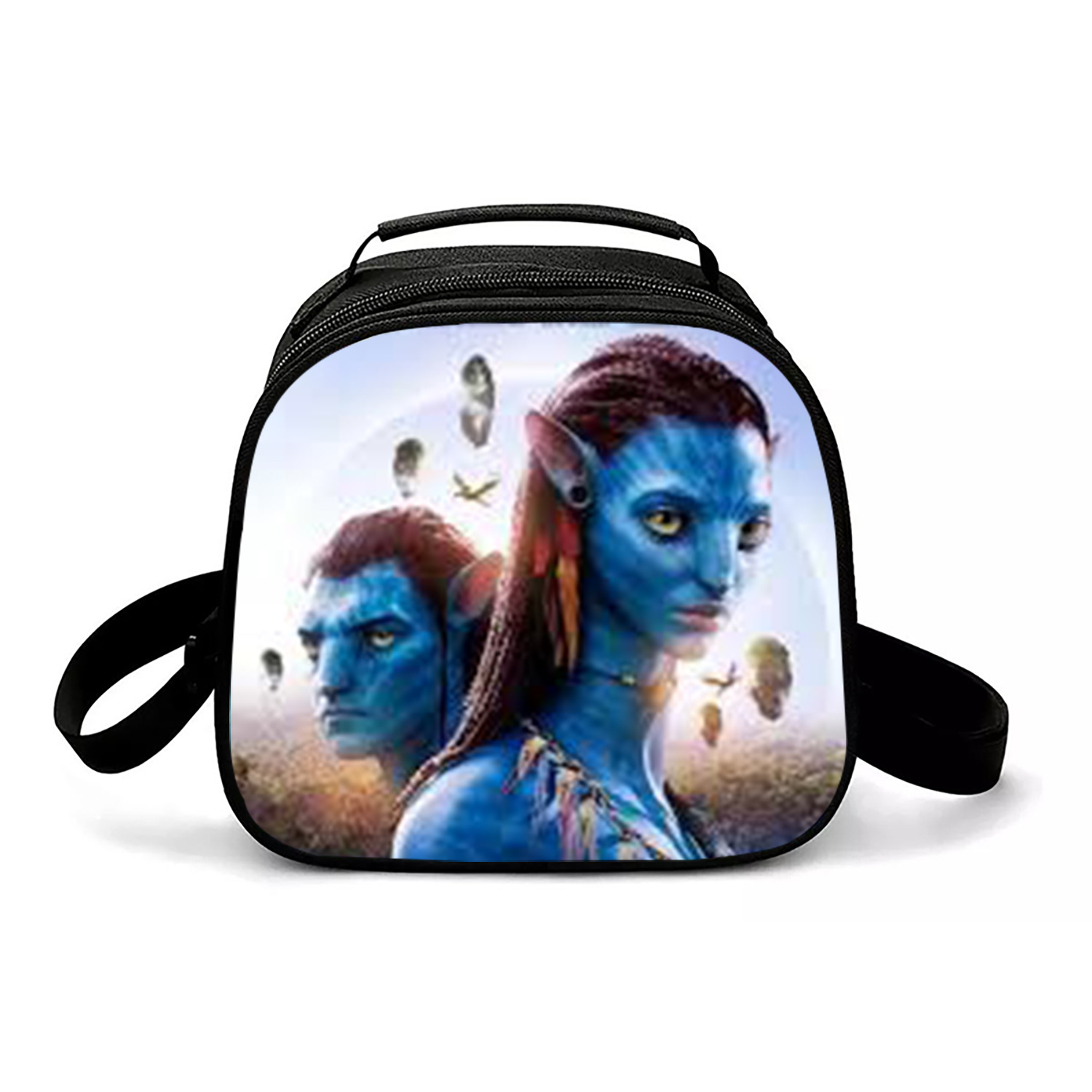 Avatar Student Lunch Bag Wholesale Outdoor Food Insulation Bag Children's Student Lunch Box Bag One Piece with Picture Printing
