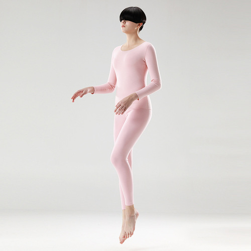 DeRong thermal underwear for women, moisture-absorbing and heating, seamless, men's plus velvet autumn clothes and long trousers set, autumn and winter bottoming shirts