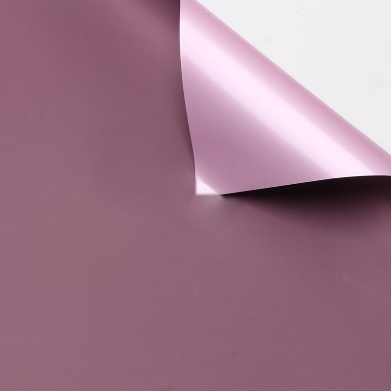 Papel de embalaje de flores de dos colores, papel de oro, papel de regalo de flores, papel de embalaje de flores