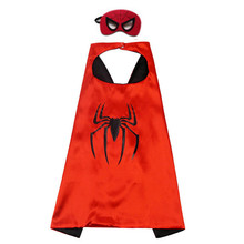 英雄披风眼罩 白黑武士变形金刚超人万圣节儿童披风斗篷Cosplay