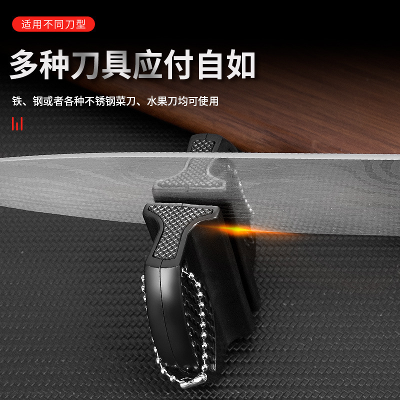 Butterfly afilador de cuchillos mini multifunción afilador de cuchillos portátil al aire libre cuchillo doméstico afilador de cuchillo rápido piedra de afilador simple y duradero
