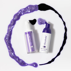 v34 Foam Toothpaste Purple Mousse Whitening Teeth Remove Yellowing Remove Bad Breath Clean Oral Cross-Border Toothpaste Wholesale