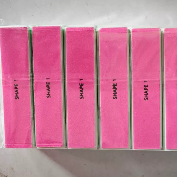 Nail file polishing block manufacturers custom text play polishing tool sponge four-sided polishing file nail art four-step polishing