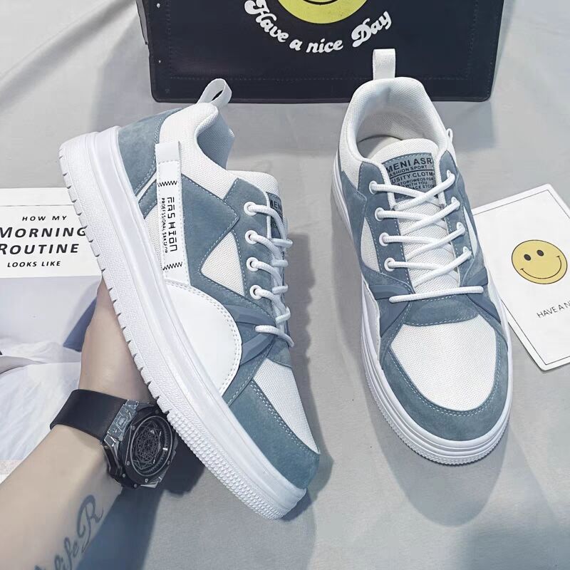 Zapatos de hombre 2024 nuevos zapatos de skate de verano tendencia juvenil, zapatos casuales, zapatos deportivos bajos para hombres, zapatos planos