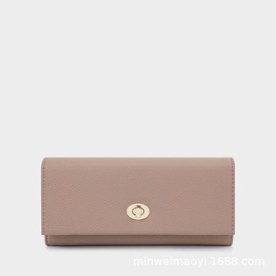 ��֦�y�A�i���ð� Classic Litchi Grain Clutch with Round Lock