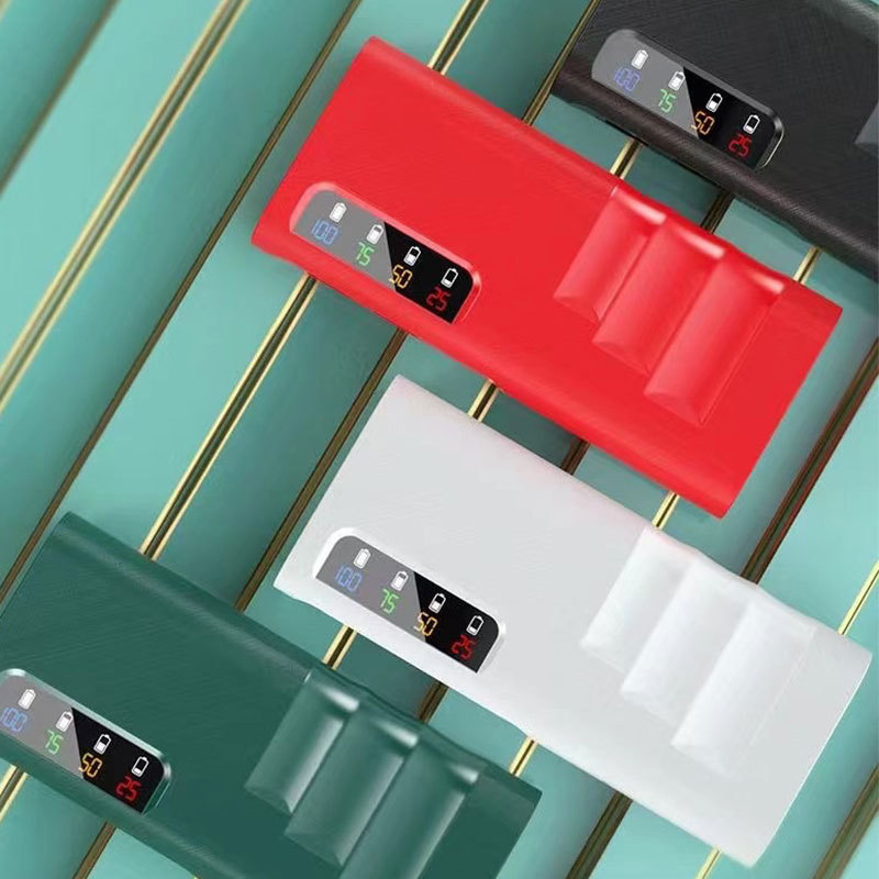 Viajes de oficina portátiles de alimentación móvil inteligente bolsa de visualización digital LED lámpara de carga rápida de 20000 mAh en stock