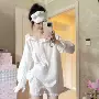 夏季外穿大码长袖家居服