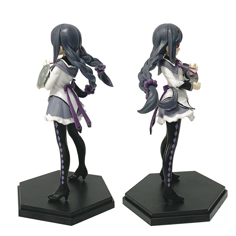 魔法少女まどか☆マギカ 反逆の物語 メガネ暁美ほむら 美少女フィギュア 風景 デスクトップ装飾 アニメ|undefined
