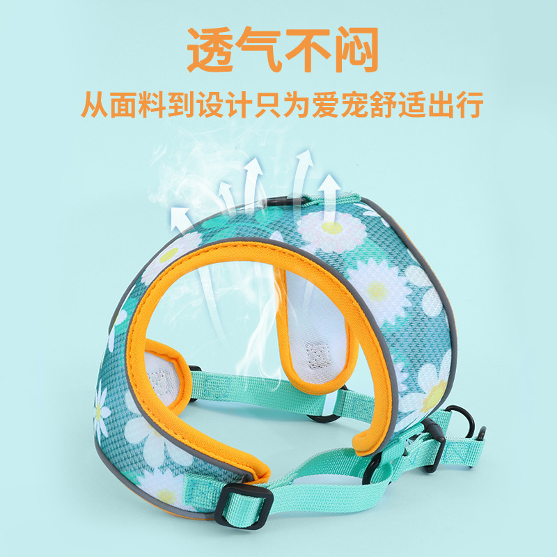 Correa de mascota transfronteriza chaleco correa de perro reflectante a prueba de explosiones correa de mascota suministros para mascotas