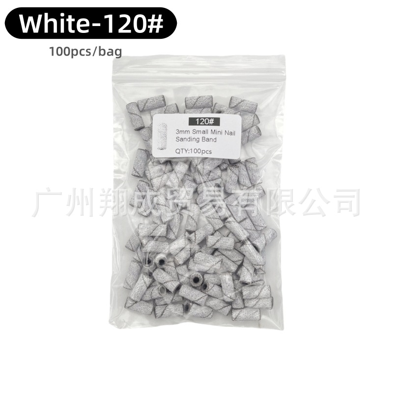 Internet celebridad anillo de arena de uñas de tamaño pequeño rodamiento mini conjunto anillo de arena núcleo del eje manicura removedor de uñas cabeza de molienda 3,1mm