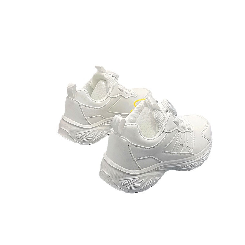 32-37 Zapatos de cuero de tamaño hombre zapatos de moda zapatos blancos casuales zapatos casuales transpirables