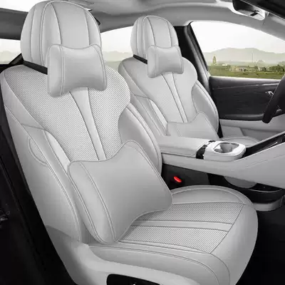 Modelə uyğun (Original) oturacaq örtükləri Leather Seat Cover - titanium-crystal-gray-deluxe-edition-note-model-year-half-package-for-rear-row