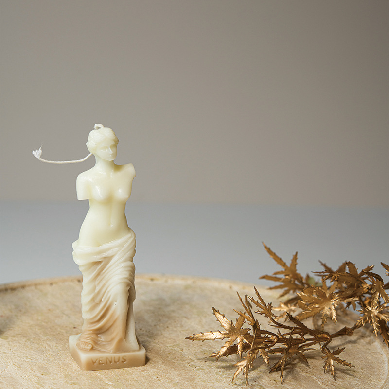 Ventas transfronterizas calientes de alta calidad fragancia Venus vela decoración para el hogar decoración de vela sin humo