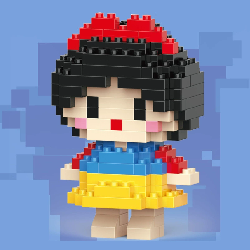 Мультяшный мини-кирпич конструктор (Lego) 16-модельная коллекция, набор подвесок из разных кукол, 128–241 шт.