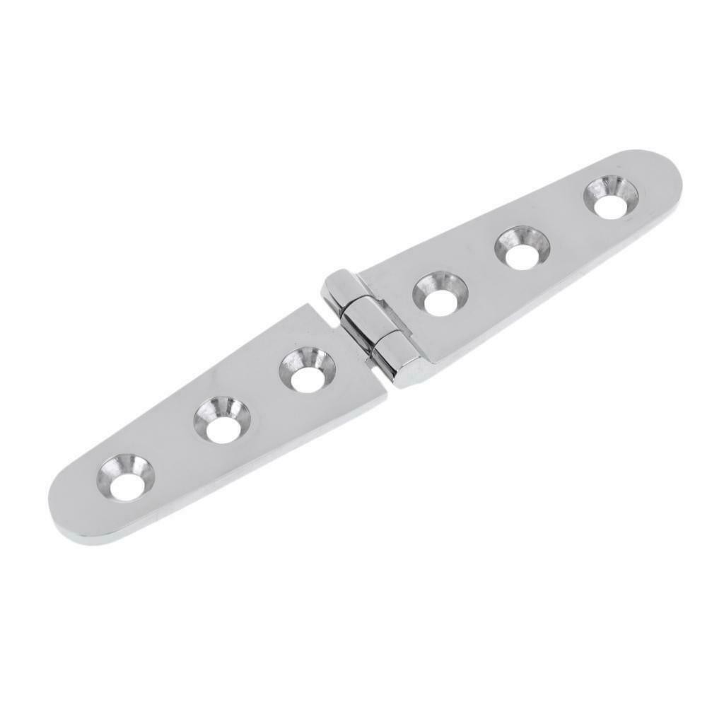 316不锈钢合页4寸/6寸一字合页 甲板合页 船用游艇用五金铰链配件