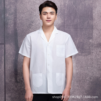 厨师工作服男短袖夏季薄款酒店中西餐厨房工装长袖女套装大码定制