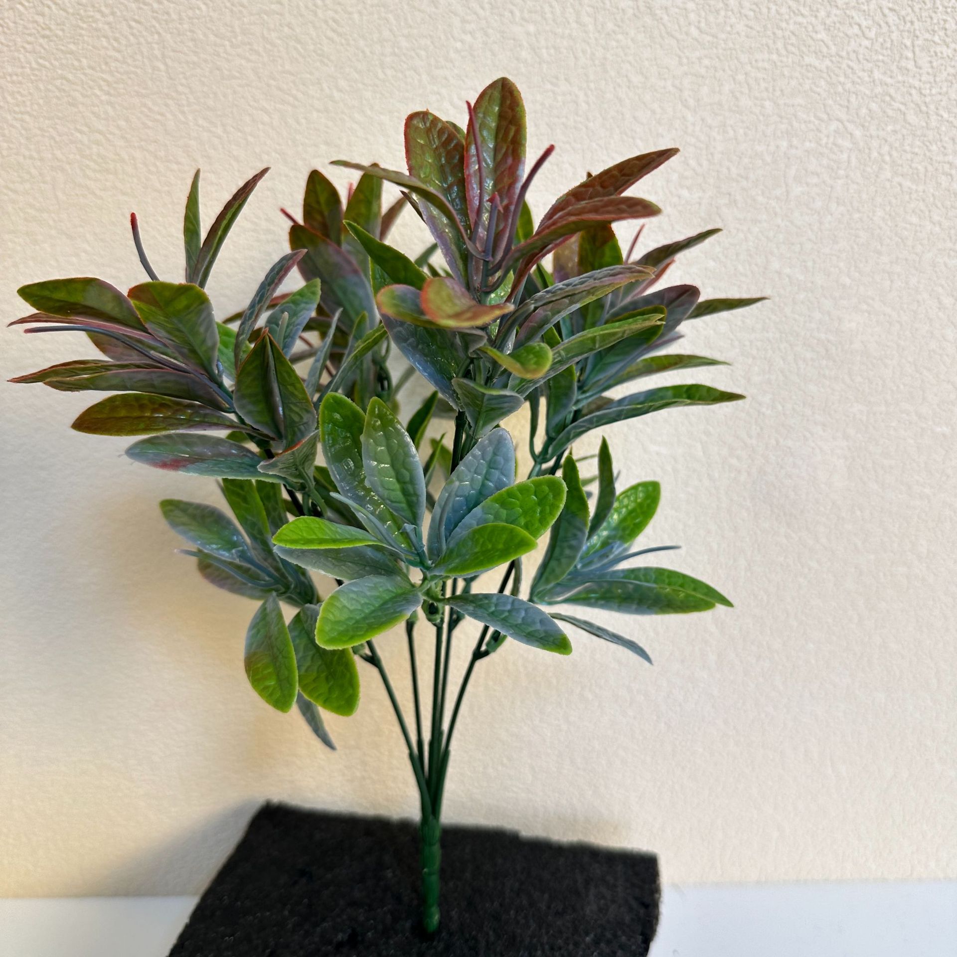 30cm agua hierba osmanthus hojas 6 colores otoñales