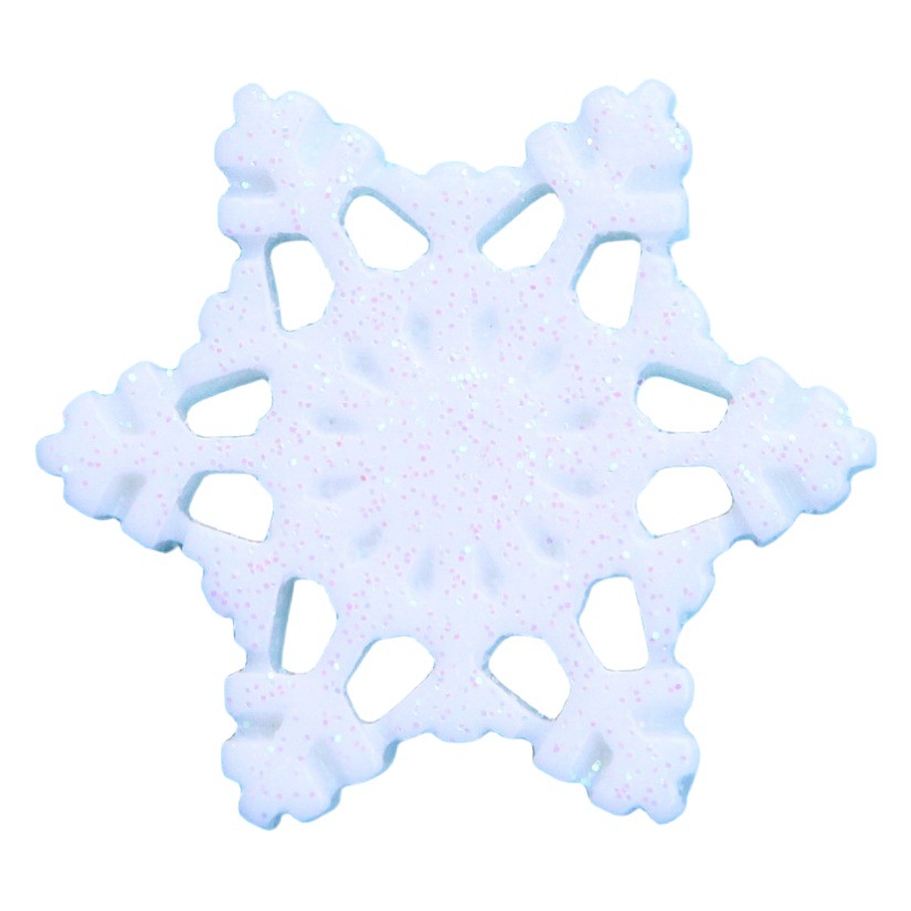 Navidad copo de nieve accesorios de resina accesorios de bricolaje accesorios de Navidad teléfono móvil shell material guantes accesorios para el cabello transfronteriza cosecha caliente