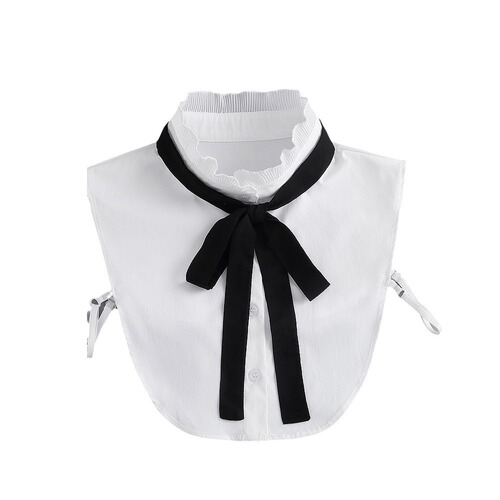 Cross-border fake collar accessories cotton tie petal temperament white collar high-quality versatile manufacturer wholesale lace collar