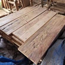 榆木板材老榆木门板风化纹理旧门板楼梯板老门板桌面板老榆木板材