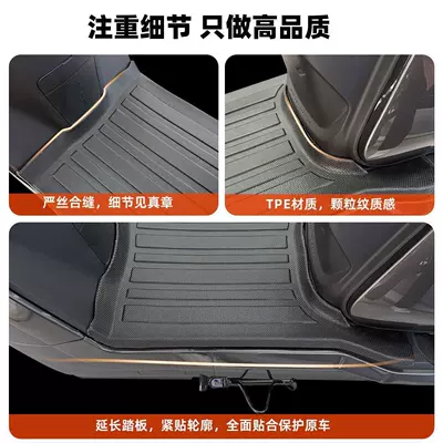 Niu N1S/N1 foot mats, waterproof, Modelə uyğun ayaqaltı