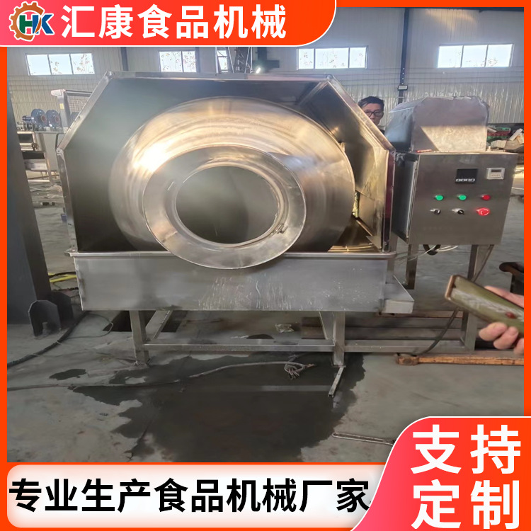 酱牛肉干搅拌滚筒机 猪肉条滚筒入味设备 鸭脖鸡翅调味筒型号齐全