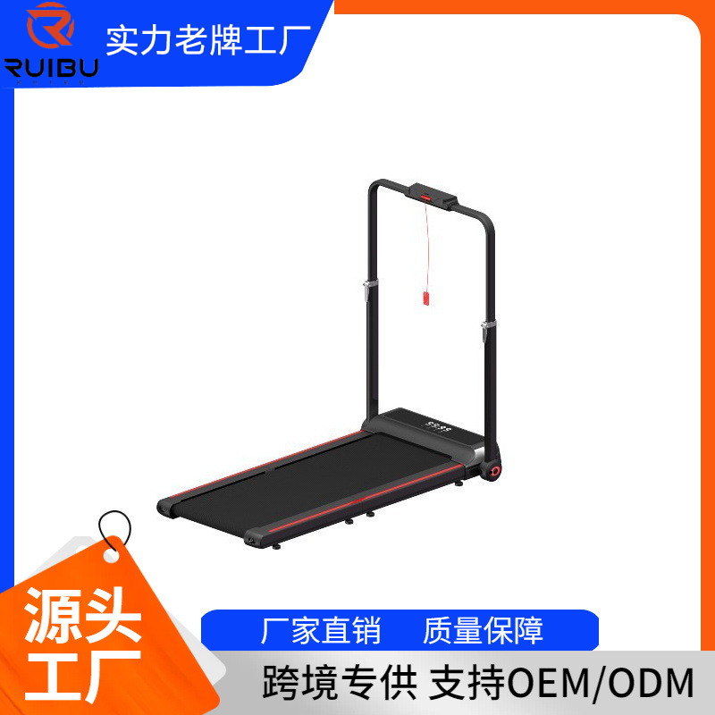 Nueva cinta de correr plegable ultra silenciosa para el hogar, máquina para caminar de tableta, instalación gratuita, pequeña máquina todo en uno para caminar en interiores