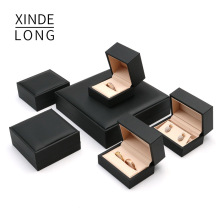 黑色拉丝PU皮首饰盒戒指盒吊坠项链盒手链手镯是收纳盒工厂现