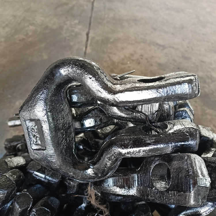 40T链接环 单轨吊用蛤蟆扣 刮板机连接环