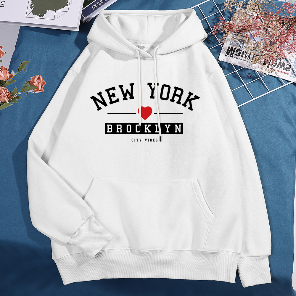 Nueva York Brooklyn City Vibes Letter Setwear Men Women New