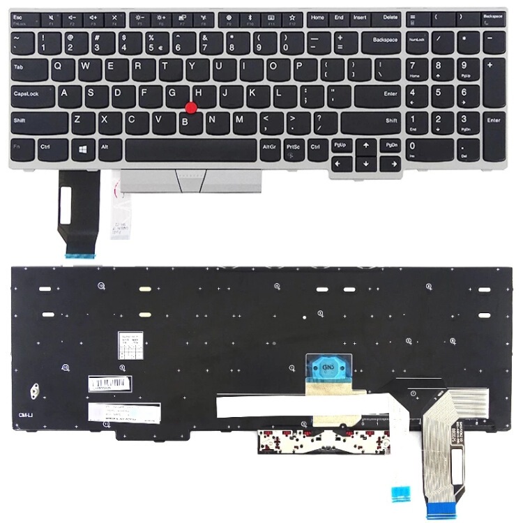 for Lenovo Thinkpad E580 E585 E590 E595 American keyboard
