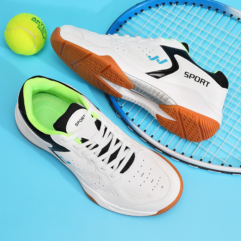 Men's New Badminton Shoes for Professional Competition, Good Quality, Breathable, Non-Slip, Wear-Resistant, Shock-Absorbing, Rebounding Tennis Shoes