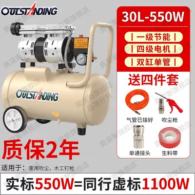 Household Portable Air Compressor – Hava kompressorları - 550w-30lgift-package