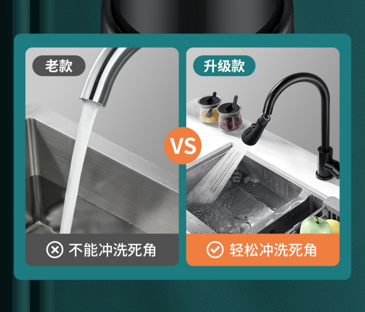 Kitchen faucet universal extension faucet, extended foaming device, water outlet, universal splash-proof head for sink undefined