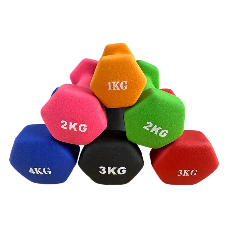 Трансграничные шестигранные гантели фитнес-упражнения маленькие гантели офисные домашние гантели цельный чугунный инжекторы