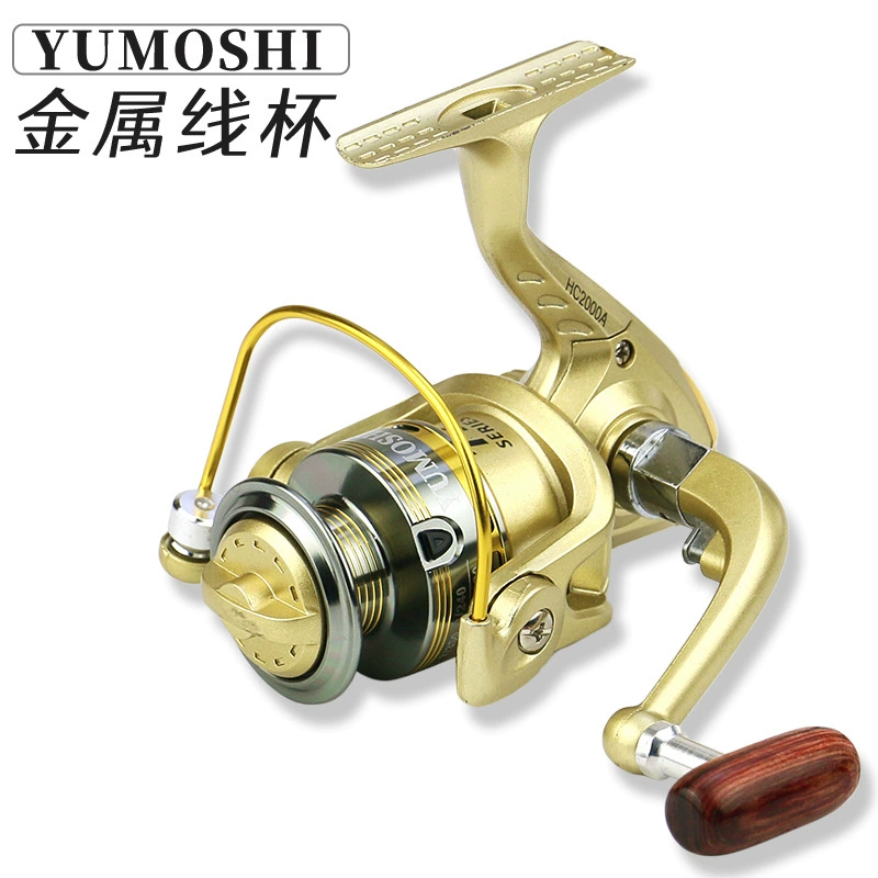 Серия YUMOSHI HC металлическая головка катушки для рыбалки, леска, рыболовная оснастка, оптовая продажа