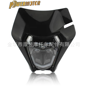 Motorcycle Modification Parts Ktm Universal Off-Road Motorcycle Front Headlight Led Daytime Running Light 5-Head Light Source