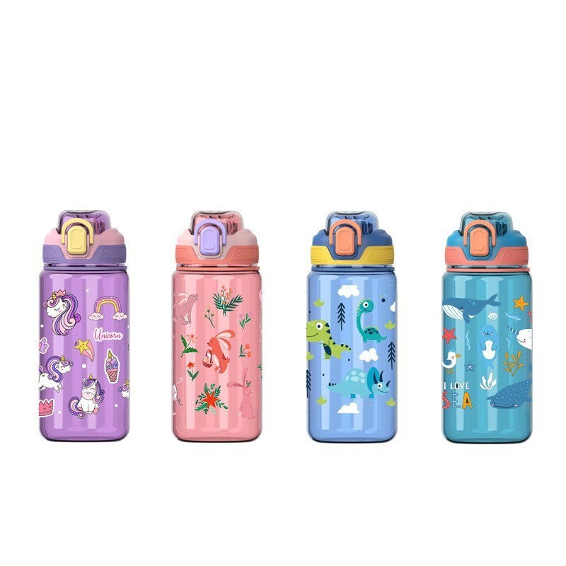 子供用ストローカップ、夏用大容量かわいいカップ、女の子用高見えミキシングカップ、耐熱プラスチックケトル|undefined