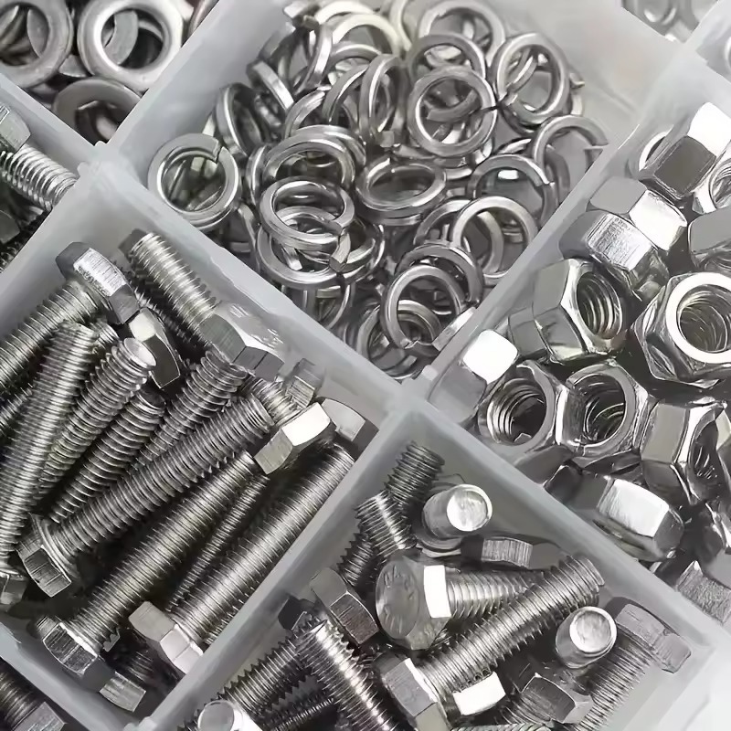 290 piezas de perno hexagonal conjunto de tuercas - Durable, disponible en tamaños M4 y M5, versátil