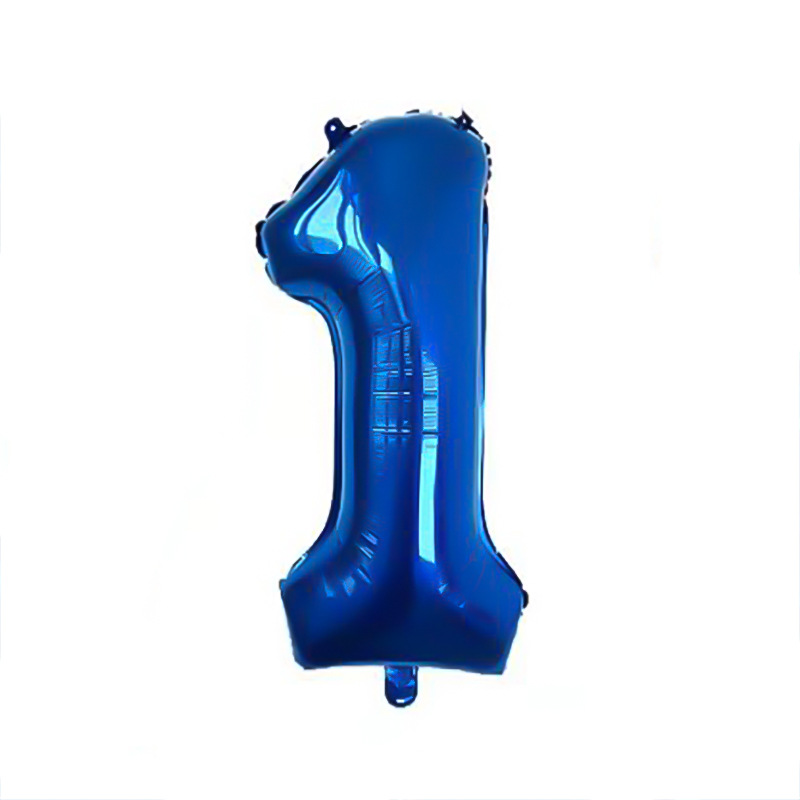 Birthday Number Aluminum Film Party Balloons 1 Piece display picture 2